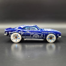 Load image into Gallery viewer, Hot Wheels 2024 '67 Camaro Dark Blue #84 HW Art Cars 3/10