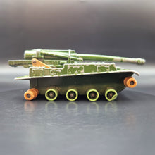 Load image into Gallery viewer, Matchbox 1974 155mm S.P. Howitzer Green K-107 Matchbox Battle Kings