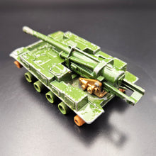 Load image into Gallery viewer, Matchbox 1974 155mm S.P. Howitzer Green K-107 Matchbox Battle Kings