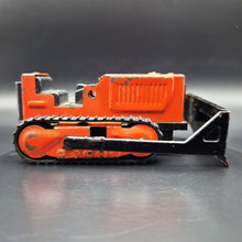 Load image into Gallery viewer, Tonka T-6 Bulldozer With Rolling Treaded Rubber Tracks Orange