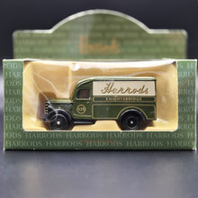 Load image into Gallery viewer, Lledo Days Gone 1950 Bedford 30cwt Delivery Van - Harrods Knightsbridge - SL63003R