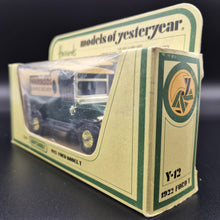 Load image into Gallery viewer, Matchbox 1912 Ford Model T Harrod's Express Delivery Green Models Of Yesteryear Y12-3