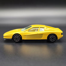 Load image into Gallery viewer, Bburago 1984 Ferrari Testarossa Yellow #4157 1:43 Die Cast 4100 Series