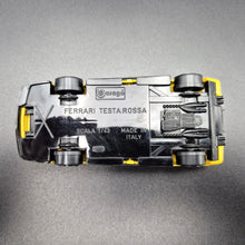 Load image into Gallery viewer, Bburago 1984 Ferrari Testarossa Yellow #4157 1:43 Die Cast 4100 Series