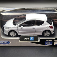 Load image into Gallery viewer, Welly 2010 Peugeot 207 White #42370 1:36 Collection Series