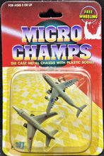 Load image into Gallery viewer, Micro Champs Micro Jets - USAF C-17 & Soviet Jet - 2 Pack