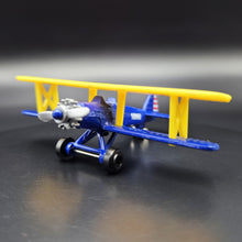 Load image into Gallery viewer, Classic Biplane (Boeing-Stearman PT-17) Blue #646 1:76 Historic Biplane Series