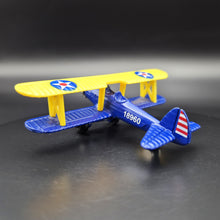 Load image into Gallery viewer, Classic Biplane (Boeing-Stearman PT-17) Blue #646 1:76 Historic Biplane Series