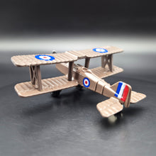 Load image into Gallery viewer, Classic Biplane (Royal Aircraft Factory S.E.5a) Brown #648 1:76 Historic Biplane Series