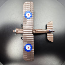 Load image into Gallery viewer, Classic Biplane (Royal Aircraft Factory S.E.5a) Brown #648 1:76 Historic Biplane Series