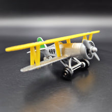 Load image into Gallery viewer, Classic Biplane (Boeing PT-12E) Grey #647 1:76 Historic Biplane Series