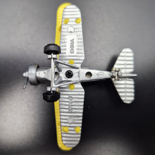 Load image into Gallery viewer, Classic Biplane (Boeing PT-12E) Grey #647 1:76 Historic Biplane Series