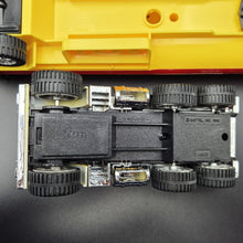 Load image into Gallery viewer, 1993 Hot Wheels Mighty Rig Shell Oil Tanker Semi Truck & Trailer Yellow