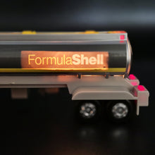 Load image into Gallery viewer, 1994 Shell Silverado Toy Tanker Truck Shell Oil Tanker Semi Truck & Trailer Yellow