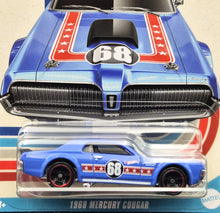 Load image into Gallery viewer, Hot Wheels 2023 1968 Mercury Cougar Light Blue American Steel 3/8 New Long Card