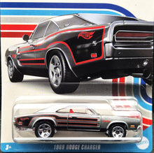 Load image into Gallery viewer, Hot Wheels 2023 1969 Dodge Charger Grey American Steel 5/8 New Long Card