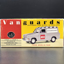 Load image into Gallery viewer, Vanguards Ford Thames 307E Anglia Van BEA #VA4006 1:43 1950-60's Classic Commercial Vehicles