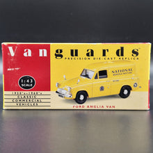 Load image into Gallery viewer, Vanguards 1960 Ford Thames 307E Anglia Van National Benzole #VA4009 1:43 1950-60's Classic Vehicles