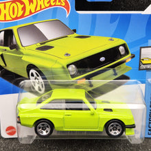 Load image into Gallery viewer, Hot Wheels 2024 Ford Escort RS2000 Neon Green #23 Factory Fresh 1/10 New