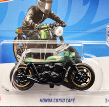 Load image into Gallery viewer, Hot Wheels 2024 Honda CB750 Cafe Dark Green #49 Rod Squad 2/5 New