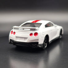Load image into Gallery viewer, Explorafind Nissan GT-R (R35) 50th Anniversary Edition White 1:64 Die Cast Car