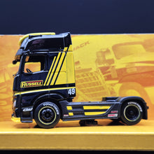 Load image into Gallery viewer, Maisto 2020 Mercedes-Benz Actros 1851 Truck Black 1:64 Maisto Design Custom Rigs Diecast