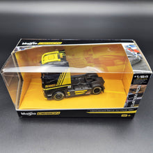 Load image into Gallery viewer, Maisto 2020 Mercedes-Benz Actros 1851 Truck Black 1:64 Maisto Design Custom Rigs Diecast