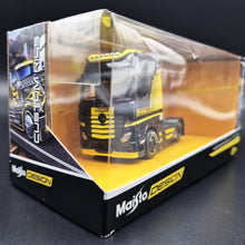 Load image into Gallery viewer, Maisto 2020 Mercedes-Benz Actros 1851 Truck Black 1:64 Maisto Design Custom Rigs Diecast