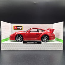 Load image into Gallery viewer, Bburago 2009 Porsche 911 GT2 Red 1:32 Die Cast Car