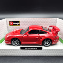 Load image into Gallery viewer, Bburago 2009 Porsche 911 GT2 Red 1:32 Die Cast Car