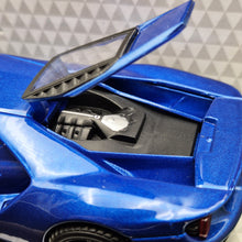 Load image into Gallery viewer, Bburago 2017 Ford GT Dark Blue 1:32 Die Cast Car