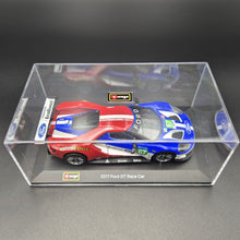 Load image into Gallery viewer, Bburago 2017 Ford GT Race Car #67 Red 1:32 Die Cast Car