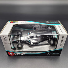 Load image into Gallery viewer, Bburago 2019 Mercedes AMG Petronas Formula 1 W10 Lewis Hamilton #44 1:43