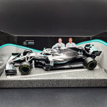 Load image into Gallery viewer, Bburago 2019 Mercedes AMG Petronas Formula 1 W10 Lewis Hamilton #44 1:43