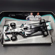 Load image into Gallery viewer, Bburago 2019 Mercedes AMG Petronas Formula 1 W10 Lewis Hamilton #44 1:43