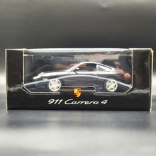 Load image into Gallery viewer, Bburago 1997 Porsche 911 Carrera 4 Dark Purple 1:18 Die Cast Car