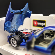 Load image into Gallery viewer, Bburago 1996 Dodge Viper GTS Coupe Blue #3030 1:18 Die Cast Car