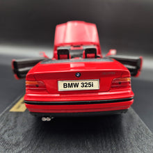 Load image into Gallery viewer, Maisto 1993 BMW 325i Convertible Red #31812 1:18 Special Edition Die Cast Car