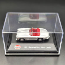 Load image into Gallery viewer, Model Power Minis Mercedes-Benz 300SL Cabrio Silver #19210 1:87 Model