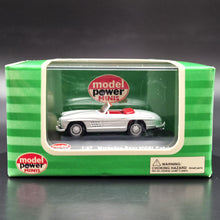 Load image into Gallery viewer, Model Power Minis Mercedes-Benz 300SL Cabrio Silver #19210 1:87 Model