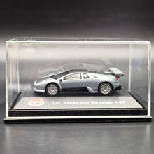 Load image into Gallery viewer, Model Power Minis Lamborghini Murcielago R-GT Dark Grey #19386 1:87 Model