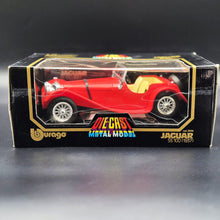 Load image into Gallery viewer, Bburago Jaguar SS 100 (1937) Red #3006 1:18 Die Cast Car