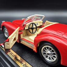Load image into Gallery viewer, Bburago Jaguar XK120 Roadster (1948) Red #1502 1:24 Die Cast Car
