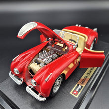 Load image into Gallery viewer, Bburago Jaguar XK120 Roadster (1948) Red #1502 1:24 Die Cast Car