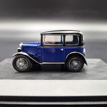Load image into Gallery viewer, Oxford Diecast Austin Seven RN Saloon Royal Blue ASS002 1:43 Model
