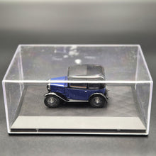 Load image into Gallery viewer, Oxford Diecast Austin Seven RN Saloon Royal Blue ASS002 1:43 Model