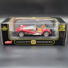 Load image into Gallery viewer, Anson Lotus-Caterham Super Seven 1957-1973 Red #30317 1:18 Die Cast Car