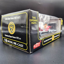 Load image into Gallery viewer, Anson Lotus-Caterham Super Seven 1957-1973 Red #30317 1:18 Die Cast Car