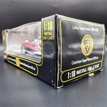 Load image into Gallery viewer, Anson Lotus-Caterham Super Seven 1957-1973 Red #30317 1:18 Die Cast Car