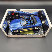 Load image into Gallery viewer, Bburago BMW M Roadster 1996 Blue #3349 1:18 Gold Collection Die Cast Car